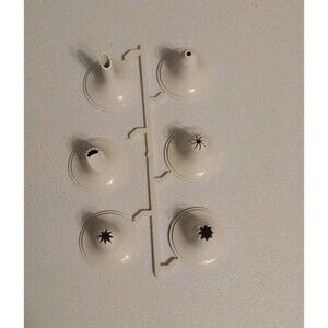 **Replacement Parts** Set 6 Tips Pampered Chef Easy Accent Decorator 1778 1775